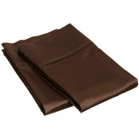 IMPRESSIONS 300 Standard Pillow Cases, Egyptian Cotton Solid - Mocha 300SDPC SLMO